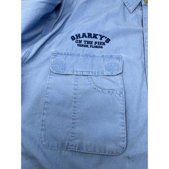 Hook & Tackle Outfitters Technical Fishing Gear Sharky's On the Pier Men's shirt - Picture 13 of 16